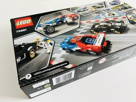 LEGO Speed Champions 75881 2016 Ford GT & 1966 GT40 | 24h Le Mans Set | EOL 2018