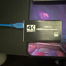 4K UltraHD HDMI Video Capture External Adapter, USB 3.0, Digital, Universal