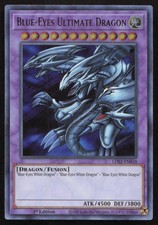 Carta Yu-Gi-Oh! Blue-Eyes Ultimate Dragon (Verde) – LDS2-EN018 – Ultra Rara 1ª Edición – Coleccionable