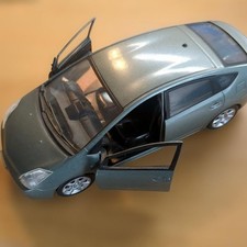 Toyota Prius Novelty Color Sample Mini Car Pull Back 1/30 USED - Toy Car - M