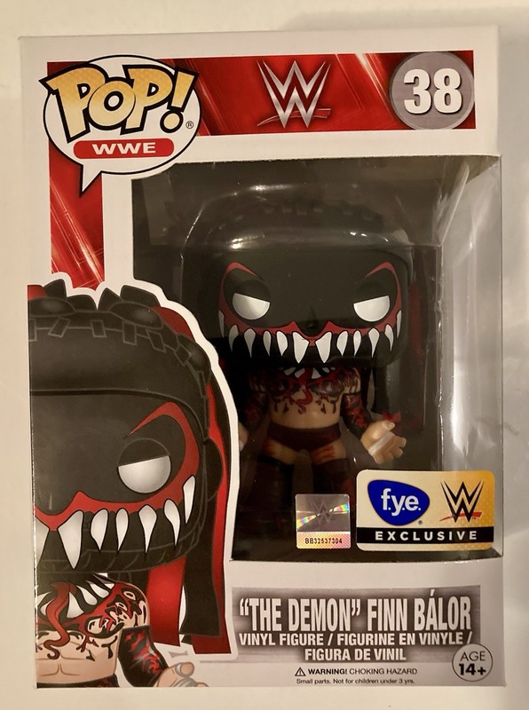 Funko Pop! WWE The Demon Finn Balor #38 FYE Exclusive Vinyl Figure
