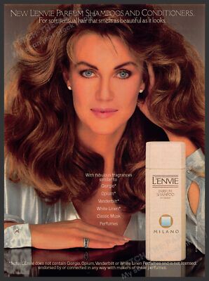 L'envie by Agree Milano 1980s Magazine Print Advertisement Ad 1986 BIG Hair