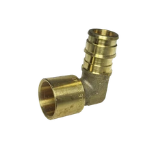 1 Pack XFITTING 3/4" Pex A Female Sweat Elbow, 3/4" Expansion Female Sweat Elbow