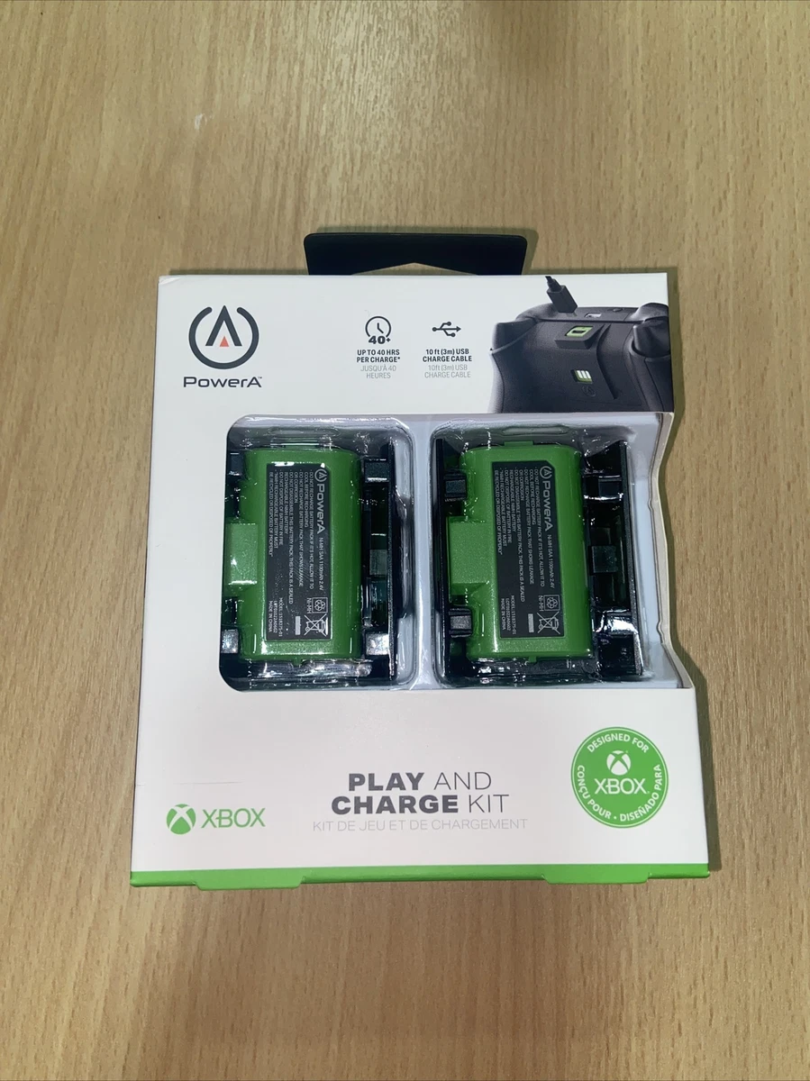 Powera play and charge sale kit for xbox one