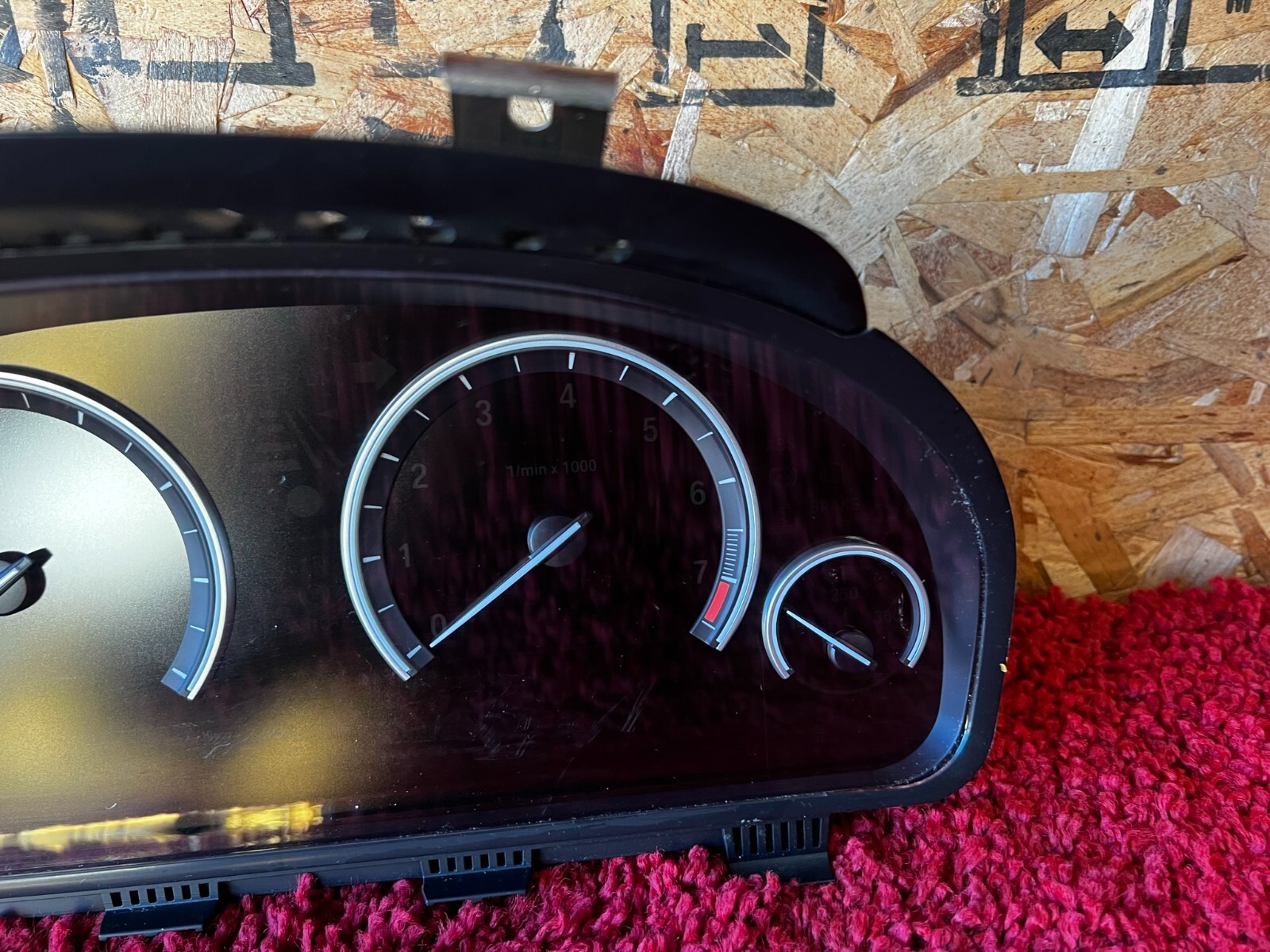 BMW F01 F10 F12 F25 INSTRUMENT CLUSTER GAUGE ODOMETER SPEEDOMETER W