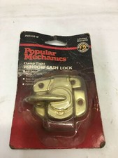 Serrure de fixation de fenêtre à châssis en laiton mécanique populaire PM1403-W