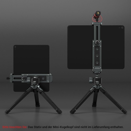 Support trépied universel en aluminium pour tablette - Avec vis de 1/4" - Com... - Photo 4/7