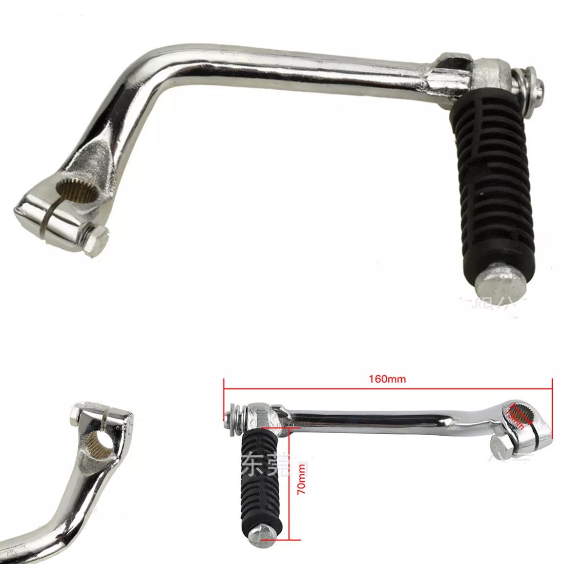 1x 13mm Foot Kick Start Lever Starter Pedal For Off Road Dirt Bike  Motorcycle