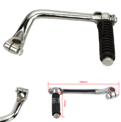 13mm Chrome Kickstart Kick Start Lever Silver Pit Bike Monkey 50cc 110cc 125cc E - Foto 8