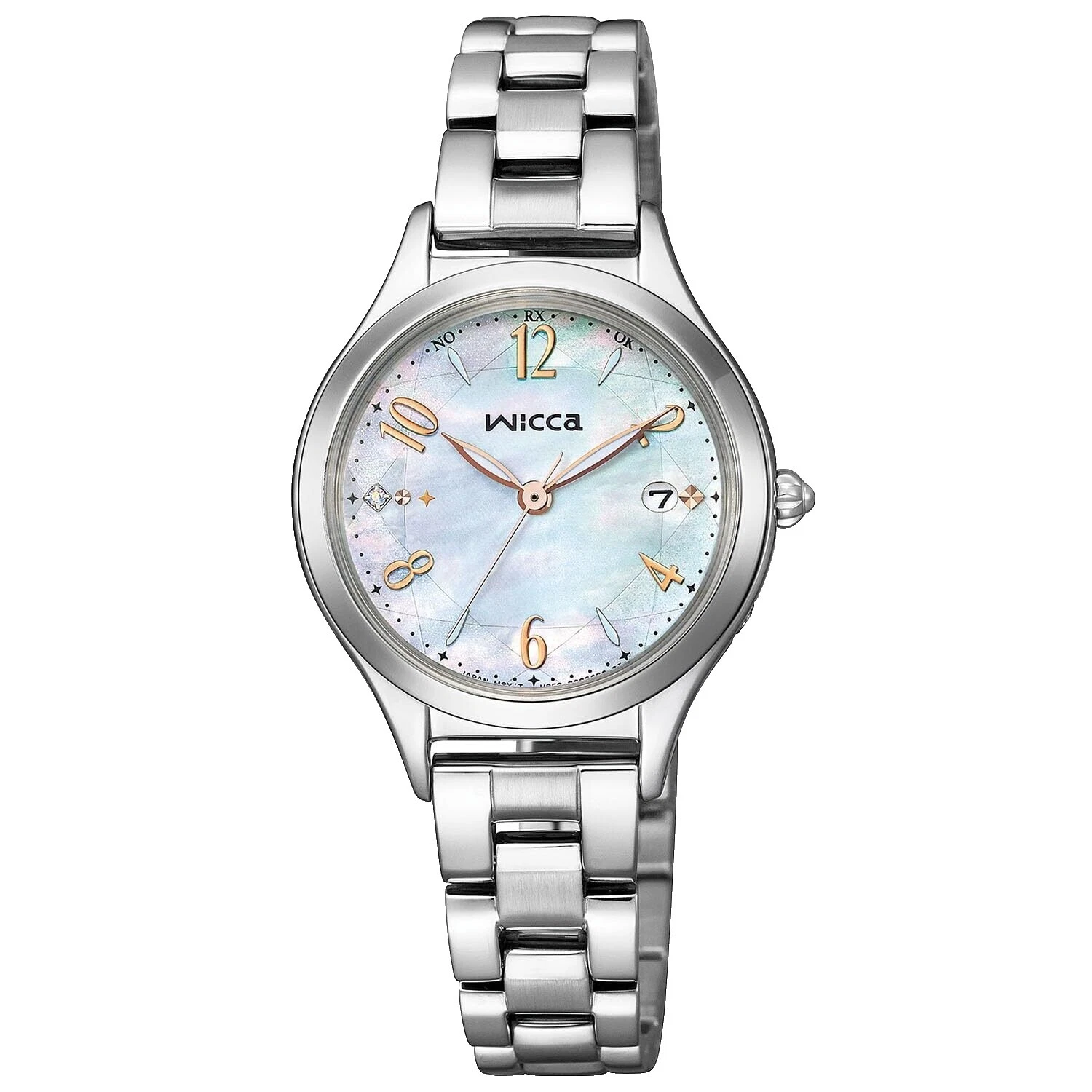 Stainless Steel Diamond Wristwatches