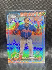 2024 Topps Chrome X-Fractor #294 J.P. Martinez RC Atlanta Braves