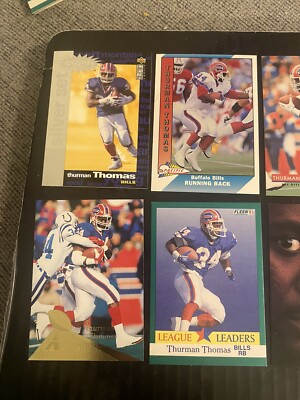 (15) Different Thurman Thomas Lot #2 Buffalo Bills HOF