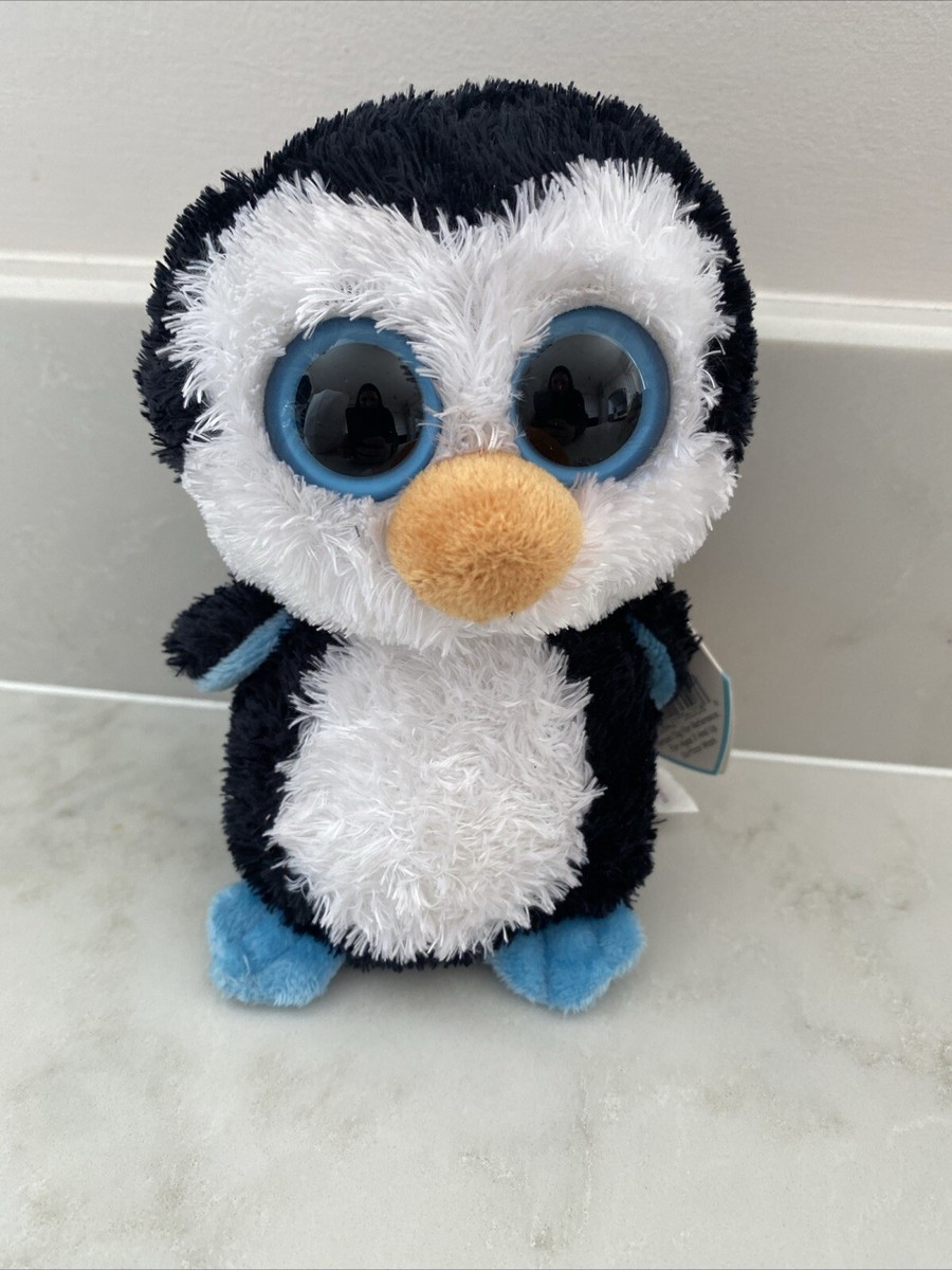 Rare Ty Beanie Boos Boo 2009 Waddles The Penguin Plush Soft Toy With Tags  6