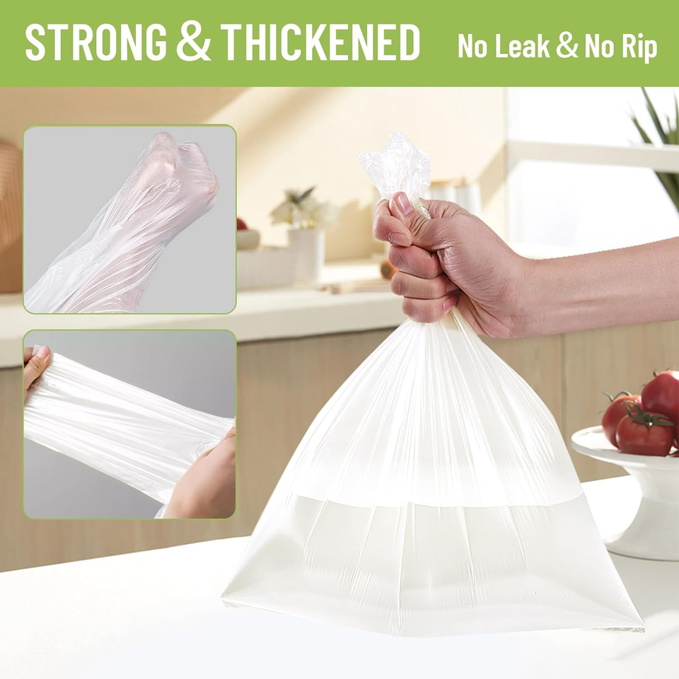 Small Trash Bags 4 Gallon 100 Count Small Garbage Bags Bathroom Trash