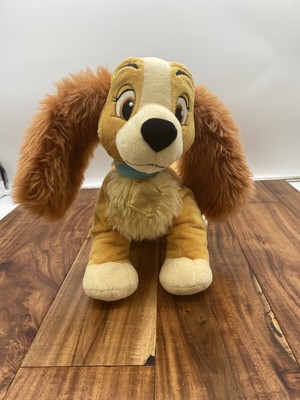Disney Store Lady And The Tramp 12 Inch Stuffed Dog Lady Plush Toy Ebay