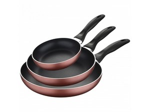 Juego de 3 sartenes Renberg 16/20/24 cm - Apto Inducción