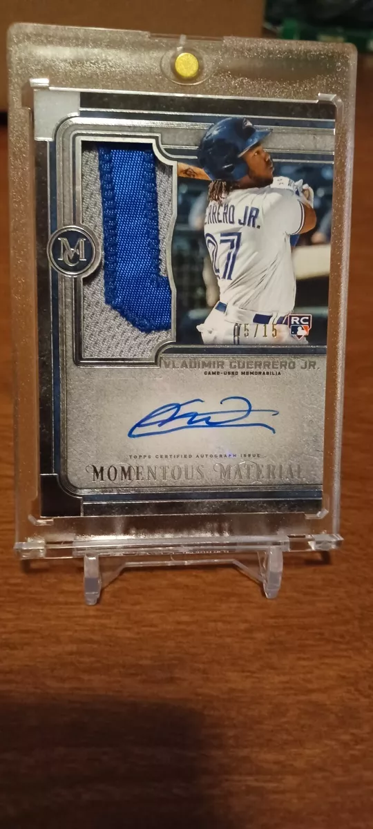 2019 TOPPS MUSEUM COLLECTION VLADIMIR GUERRERO JR ROOKIE AUTO ...