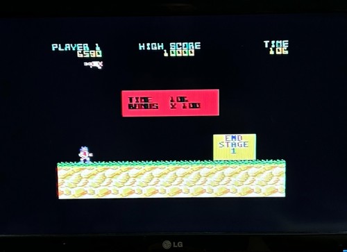 Commodore 64 / 128 C64 CBM Bionic Commando Game - tested, FREE badge + keyring - Picture 20 of 22