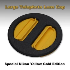 Custom Gold Edition Lens Cap for Nikon NIKKOR AF-S 400mm f/2.8 - All Versions