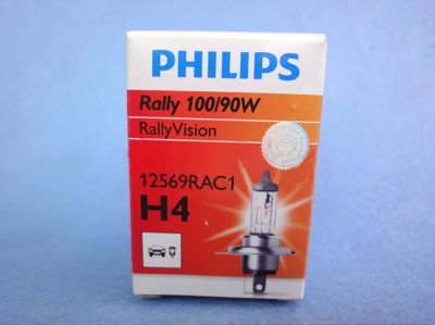 PHILIPS 12569RA  H4 12V100/90W P43t 3200K RallyVision headlighting lamp 