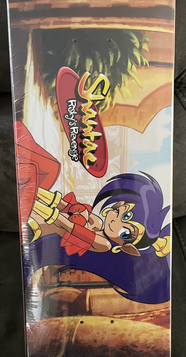 Planche De Skate (deck) Shantae Risky's Revenge - Édition Collector Limited Run Games - Neuf