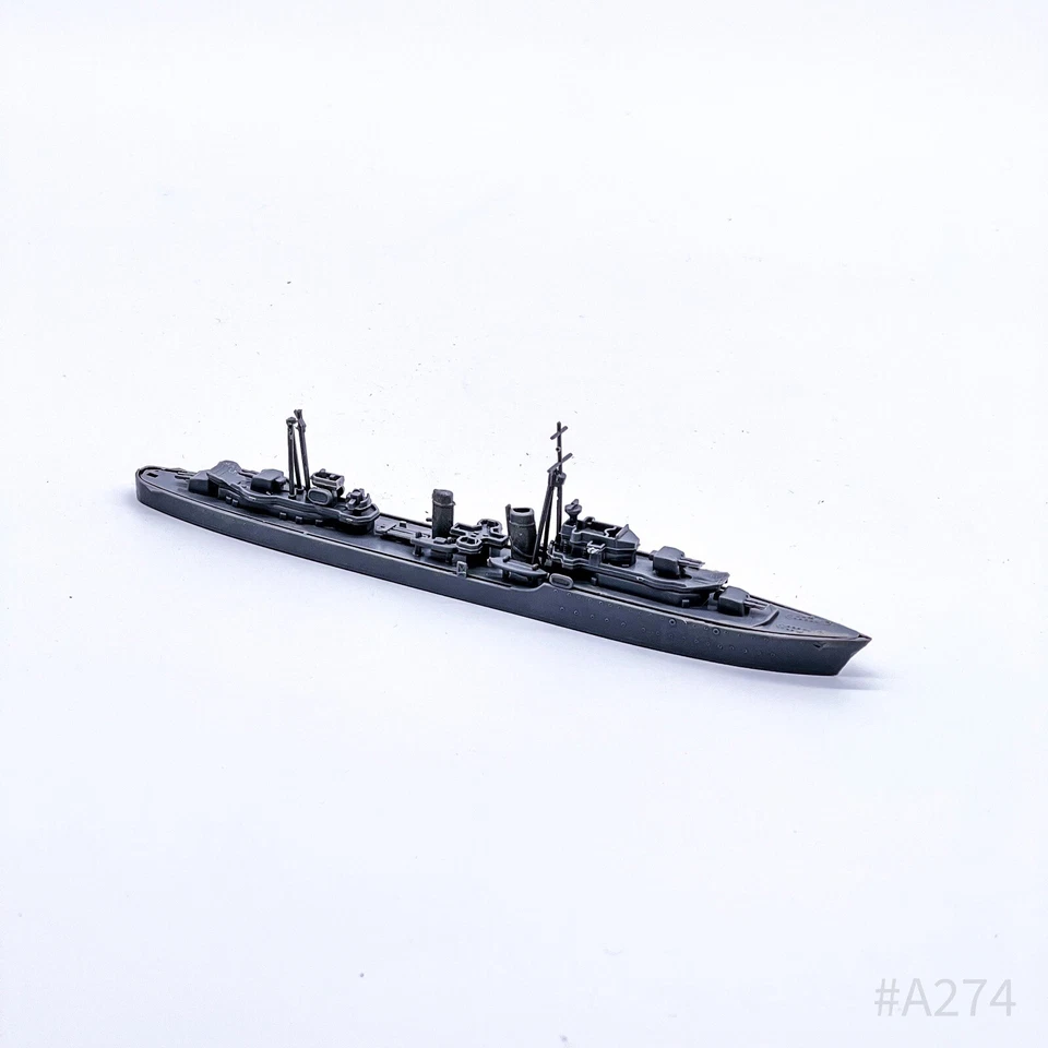 Modélisme Militaire Navire de Guerre Bateau Modèle en Plastique Gris 16 CM - Photo 3/4
