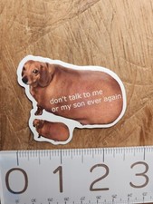 Dog Sticker Funny Sticker Funny Decal Meme Sticker Meme Decal Joke Comedy