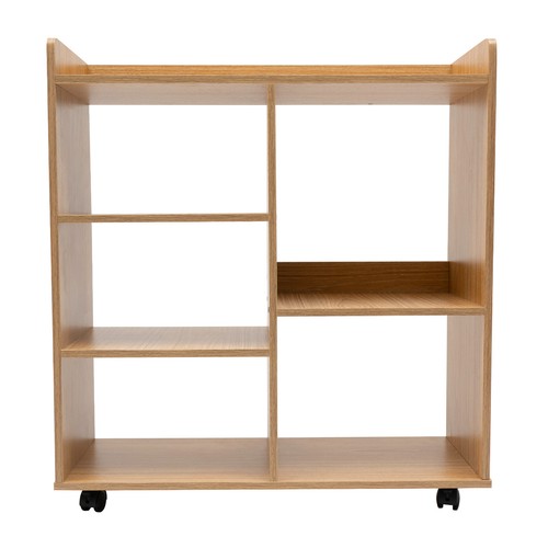 Filing Cabinet, Storage Shelf, Mobile Printer Stand Rubberwood - Picture 6 of 22