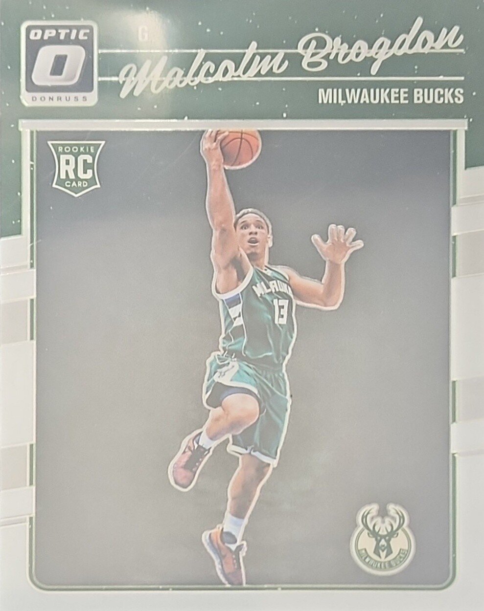 2016 Donruss Optic #179 Malcolm Brogdon RC Bucks Blazers Mint Condition