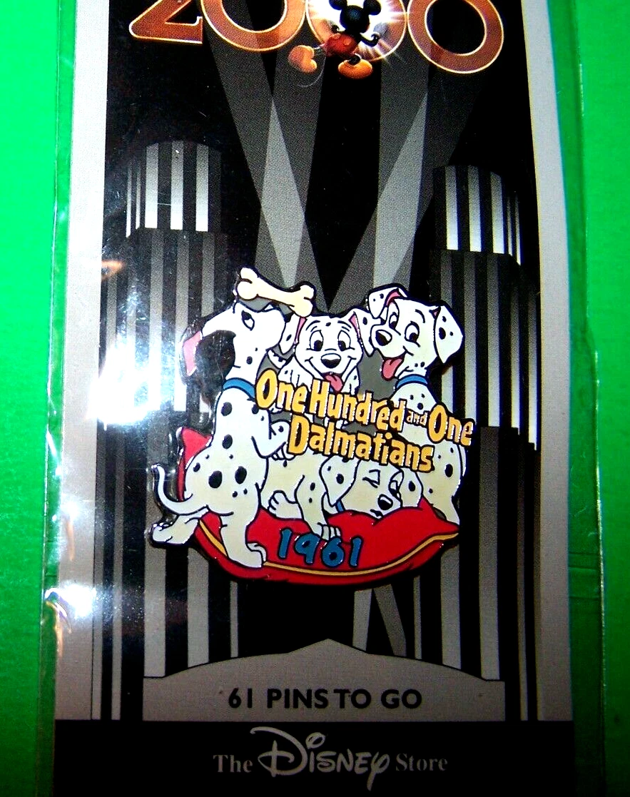 NEW The Disney Store 101 DALMATIONS Countdown to the Millennium PIN #62