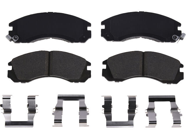 Front API OEF3 Ceramic Brake Pad Set fits Mitsubishi Outlander 2005-2006 48PKXN