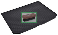 Z551304 Gummi-Kofferraumwanne + Bürste passend für Audi A3 Sportback 8V Schräghe