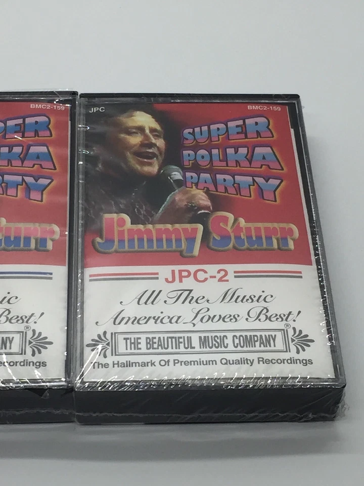 Jimmy Sturr 1997 Super Polka Party Cassette All The Music America Loves JPC-1&2 - Image 3 of 4