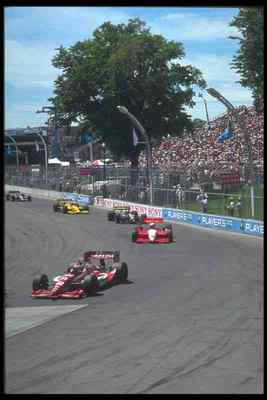 Blechschild Retro 90er 80er Autorennen 325094 Turn One Toronto Indy A4 12X8 Alumini