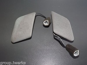 Details about 94-97 Honda Accord OEM upper dashboard tan complete tweeter assembly set L + R