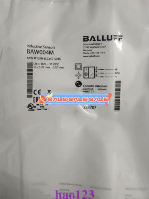 1 PCS BAW004M BAW M12MI-BLC35C-S04G   Brand New by DHL/FedEx Fast Shipping #A6-2