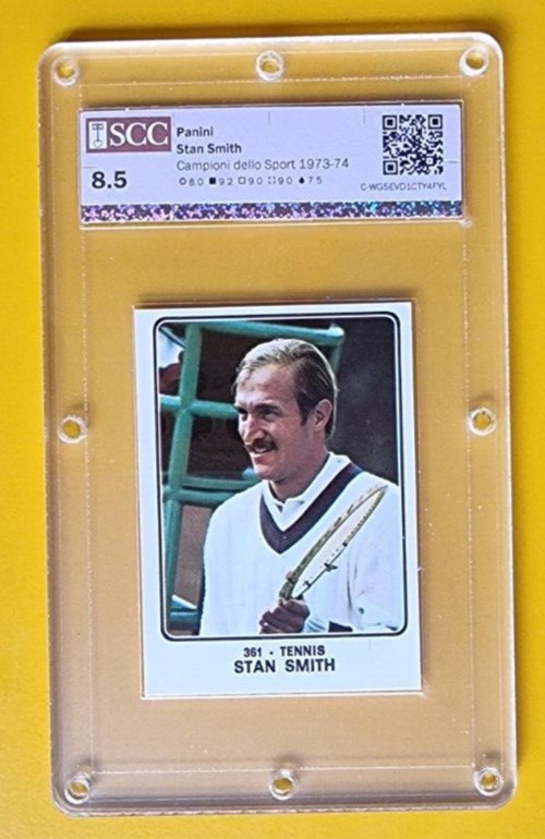 PANINI - 1973/74 SPORTS CHAMPIONS - STAN SMITH (SCC 8.5).