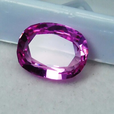 Natural Pink Sapphire 8 Ct Oval Shape Loose Gemstone Certified