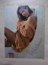 Sophie Marceau Autogramm signed A4 Magazinbild 