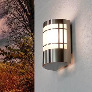 Design Aussen Leuchten Edelstahl Haus Tur Beleuchtung Garten Terrassen Lampen E27