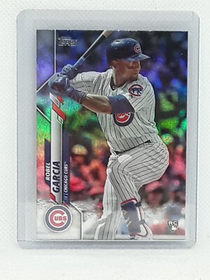 Robel Garcia 2020 Topps Baseball - RAINBOW FOIL RC #283 - Chicago Cubs