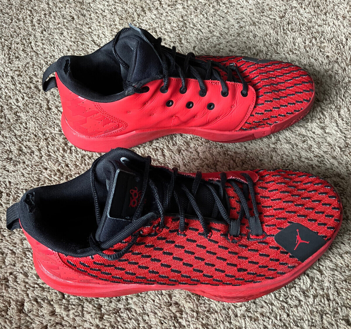 CP3.XII 'University Red' basketball shoes men's 13 Nike air jordan