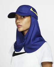 nike hat with neck flap