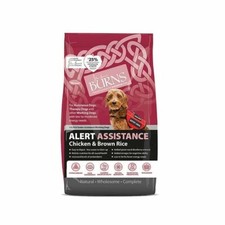 Image of Burns Alert Assistance Chicken & Brown Rice Dog Food Hypoallergenic Formula 6kg
