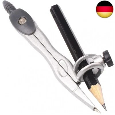 RPANLE Schnellverstellzirkel, exakt und präzise, Zirkel Geometrie Kompass Zeichnung