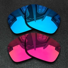 US Blue&Red Polarized Replacement Lenses For-Oakley Holbrook Mix