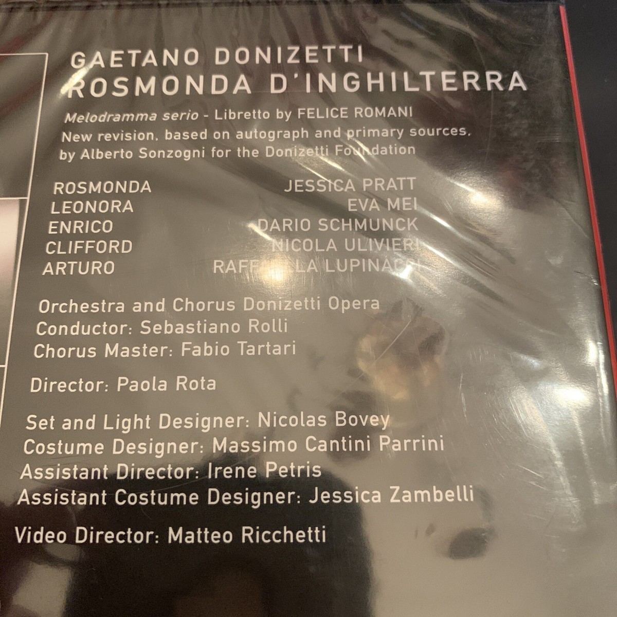 (未使用･未開封品)　Gaetano Donizetti: Rosmonda D&#39;inghilterra [DVD] wyeba8q Renée Fleming, G. Donizetti, Gaetano Donizetti, David Parry