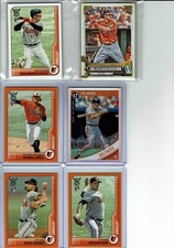 2022 Topps Gypsy Queen Baseball Baltimore Orioles Team Set (6) Base Cards +++