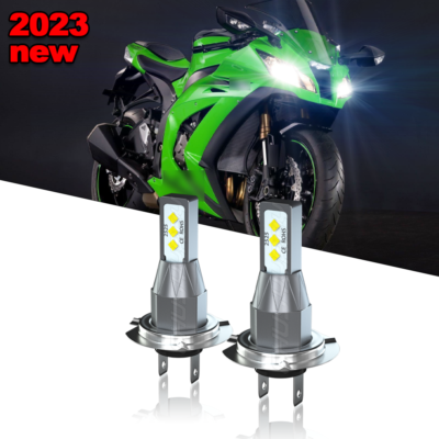 order H7♡ Fit Kawasaki ZX636 Ninja ZX-6R 2005-2006 2009-2015 ZX6R LED