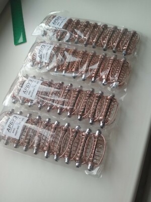 LOT40 pcs Spring Fishing Feeder Carp Сrucian Bream Fishing Tackle Cage